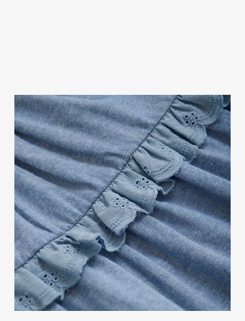 Creamie - Dress Chambray - Ärmlösa vardagsklänningar - blue denim - 2