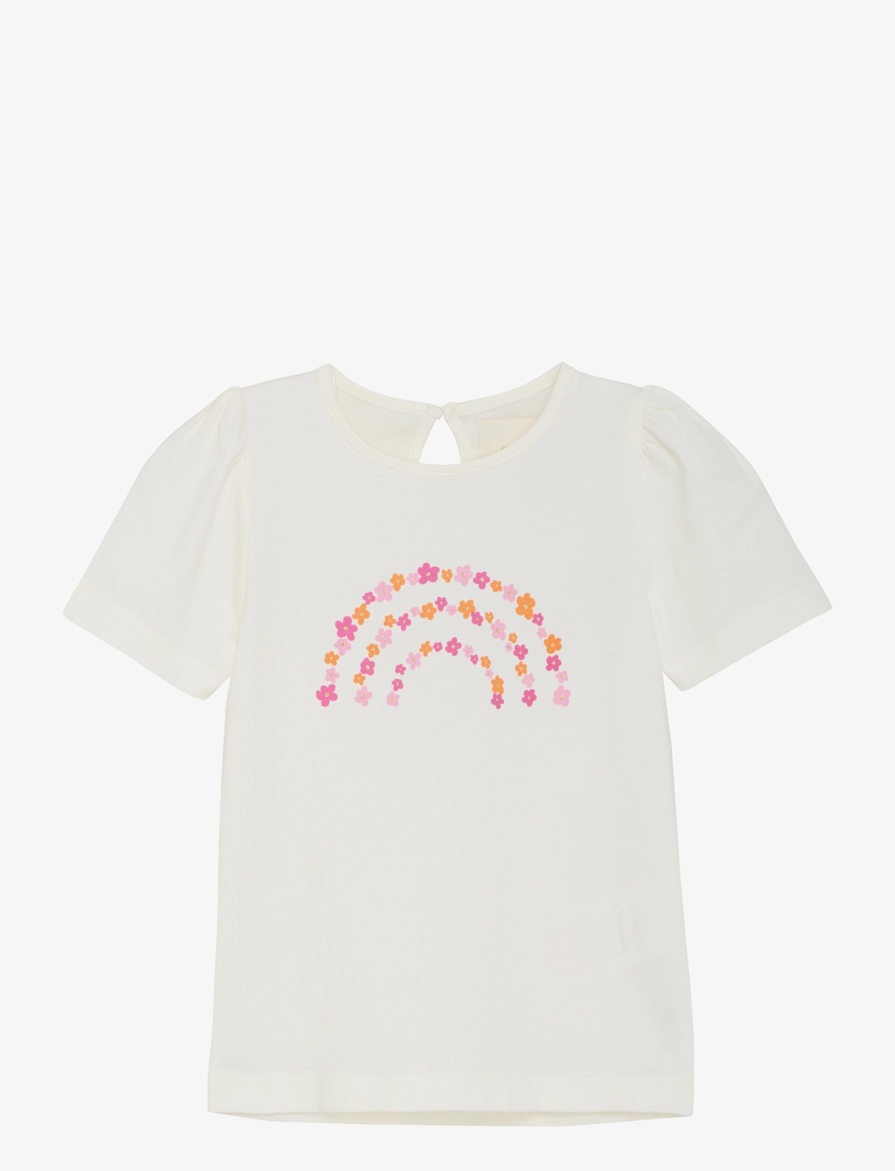 Creamie T-shirt SS - Basics - ROSEBLOOM / white