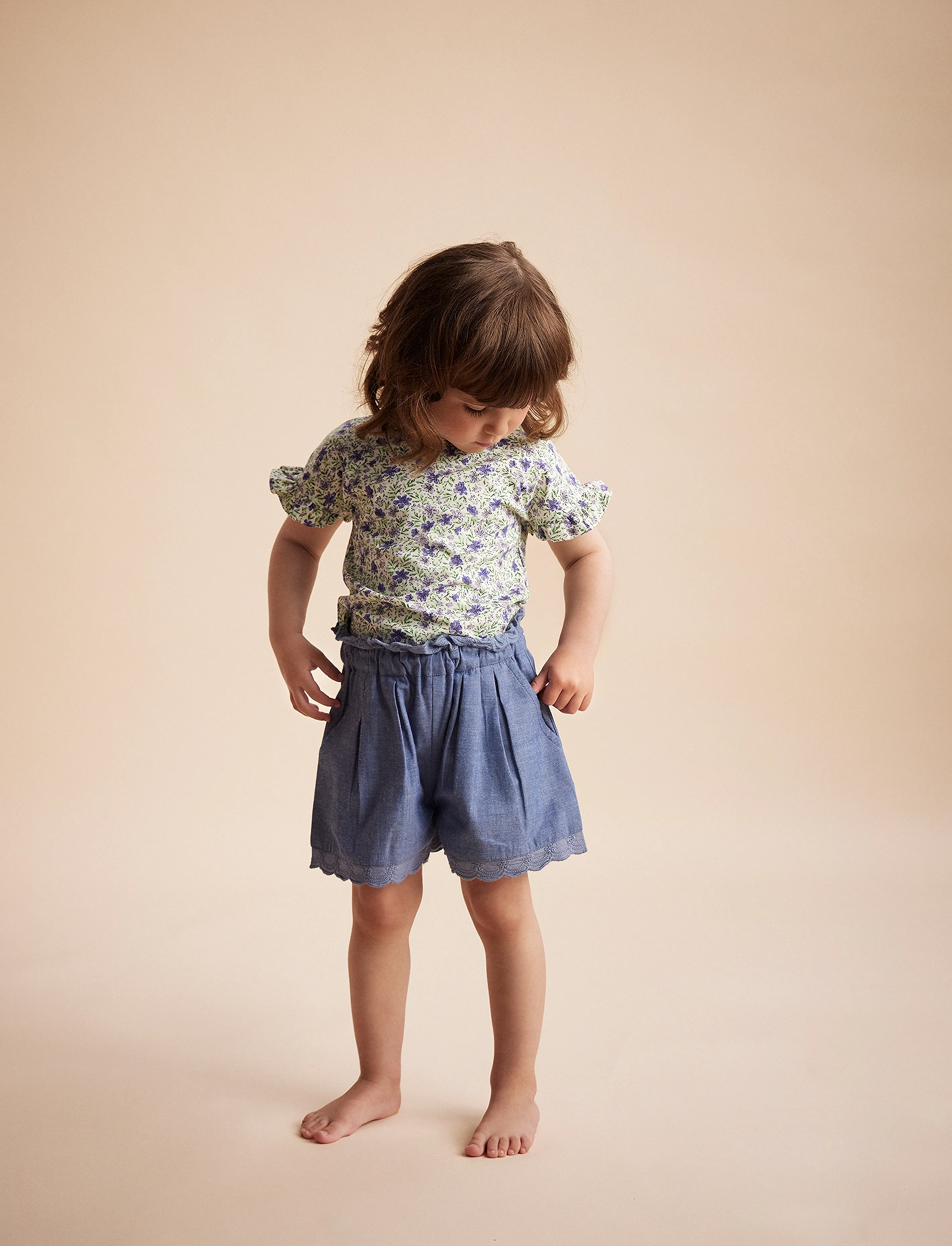 Creamie Shorts Chambray - Hosen - BLUE DENIM / blue