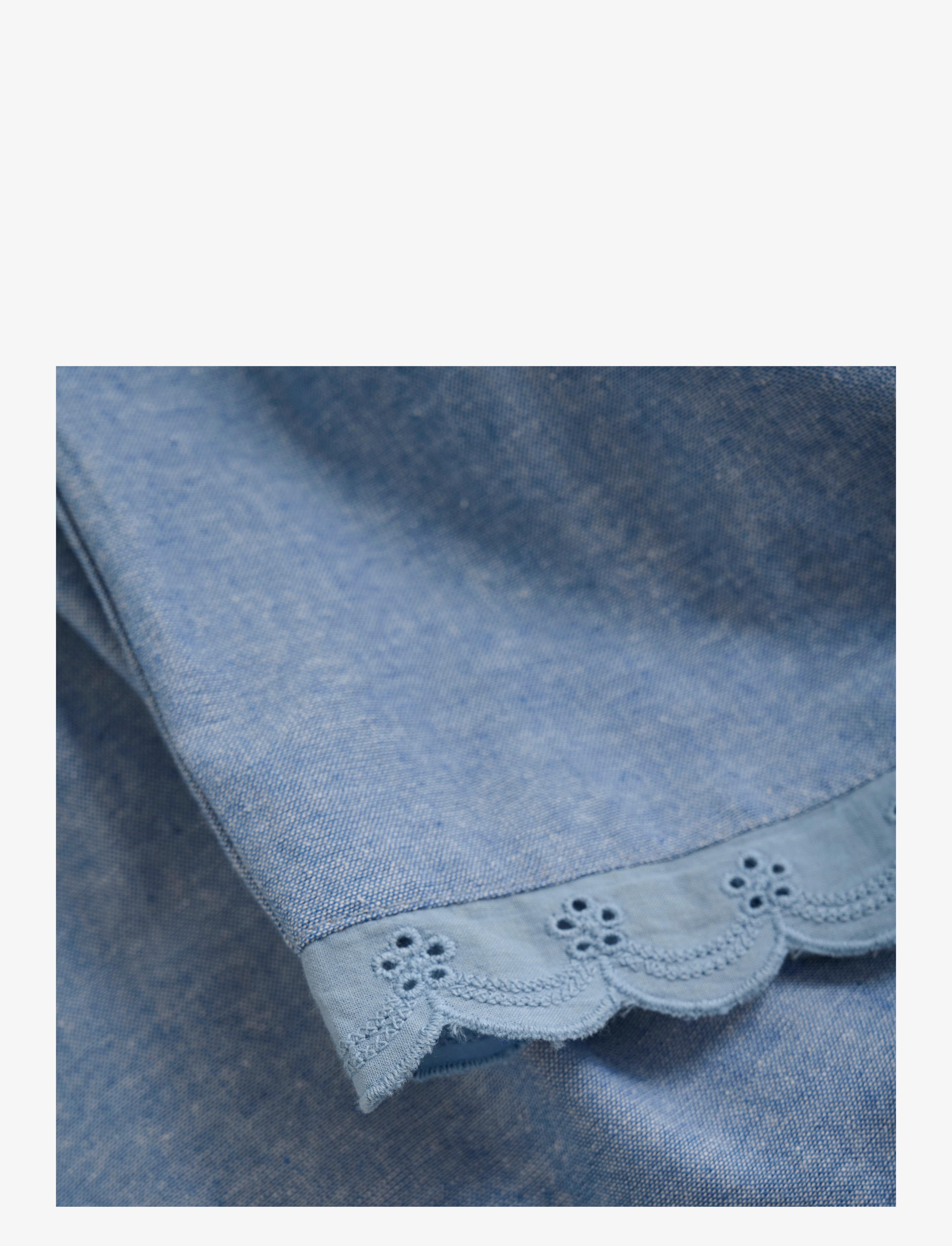 Creamie - Shorts Chambray - blue denim - 3