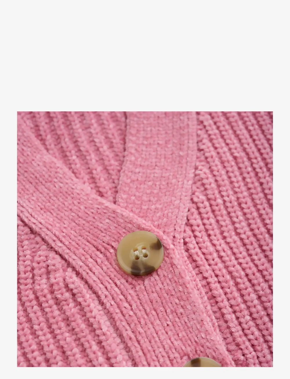 Creamie - Cardigan Knit - koftor - wild rose - 2