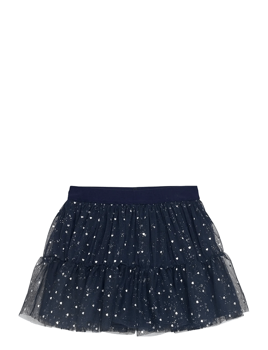 Creamie - Skirt Mesh - jupes courtes - black iris - 0