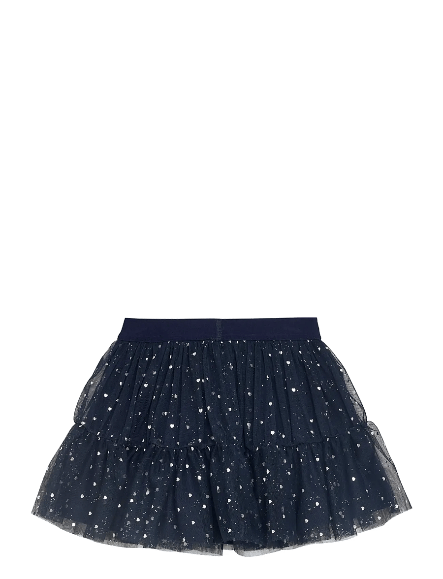 Creamie - Skirt Mesh - jupes courtes - black iris - 1