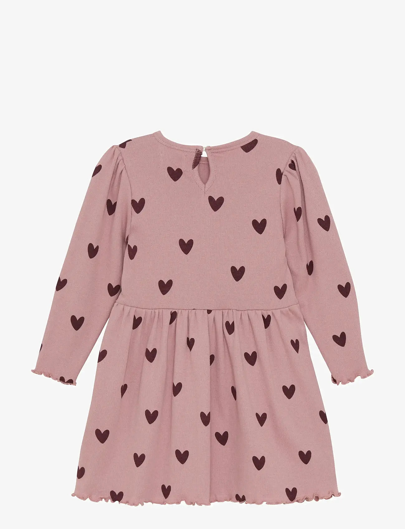 Creamie - Dress Rib - pikkade varrukatega vabaaja kleidid - woodrose - 1