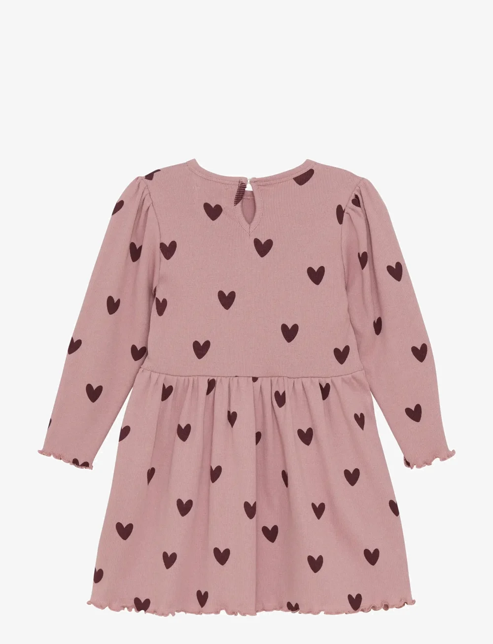 Creamie - Dress Rib - långärmade vardagsklänningar - woodrose - 1