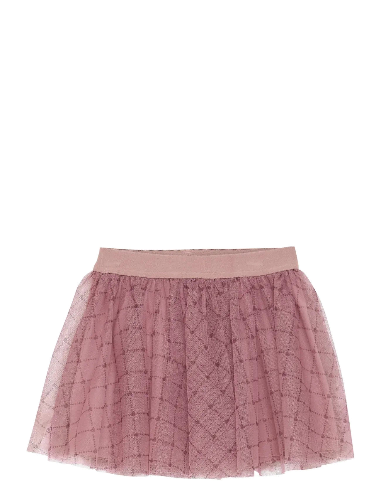 CREAMIE Rock Heart Mesh Pink - 98 - Kinder