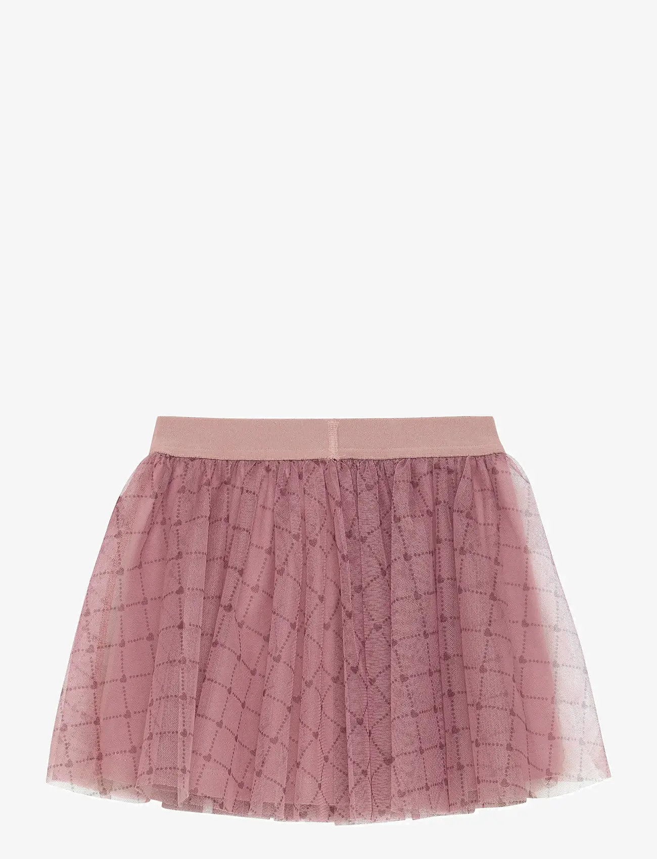 Creamie - Skirt Heart Mesh - tüll-rock - woodrose - 1