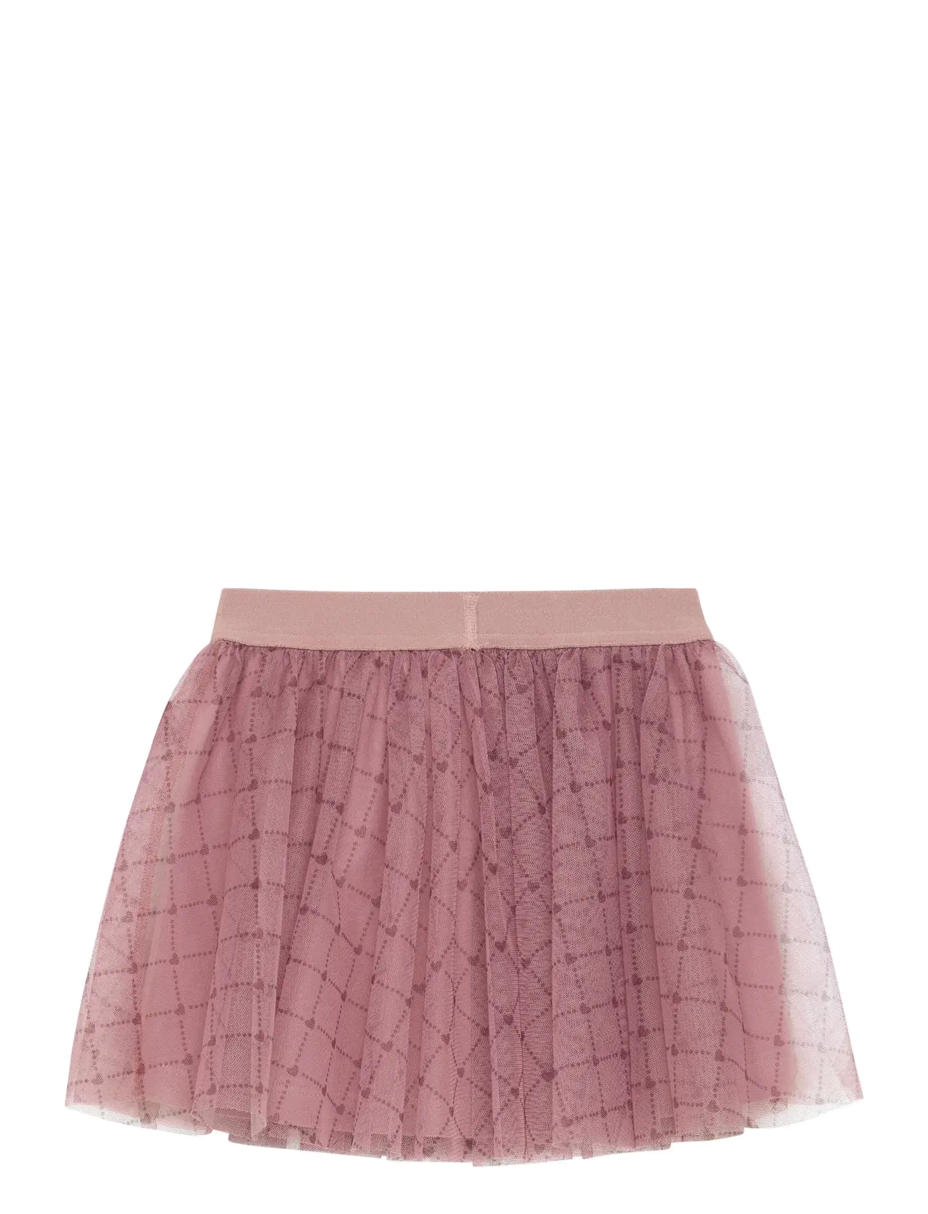 Creamie - Skirt Heart Mesh - nederdele - woodrose - 1