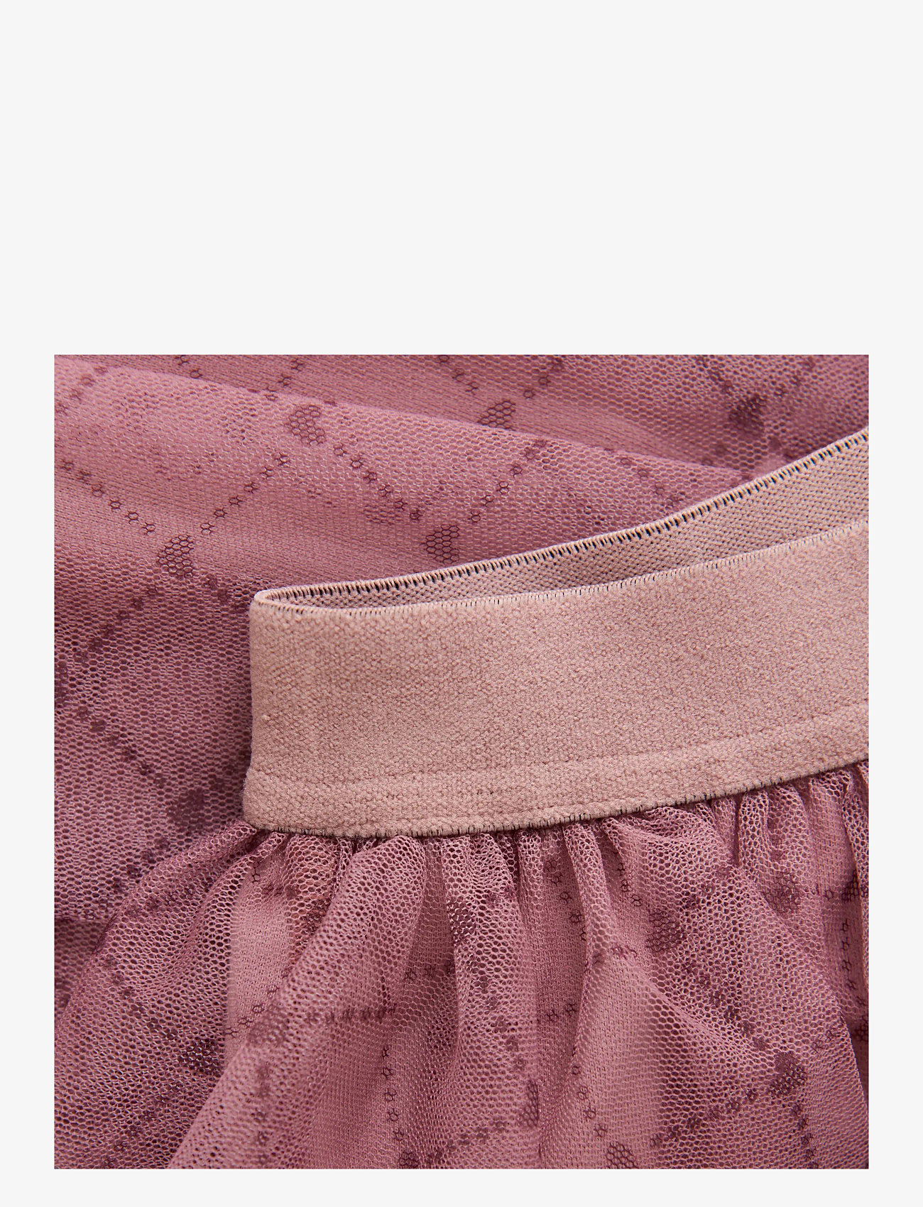 Creamie - Skirt Heart Mesh - tüll-rock - woodrose - 2