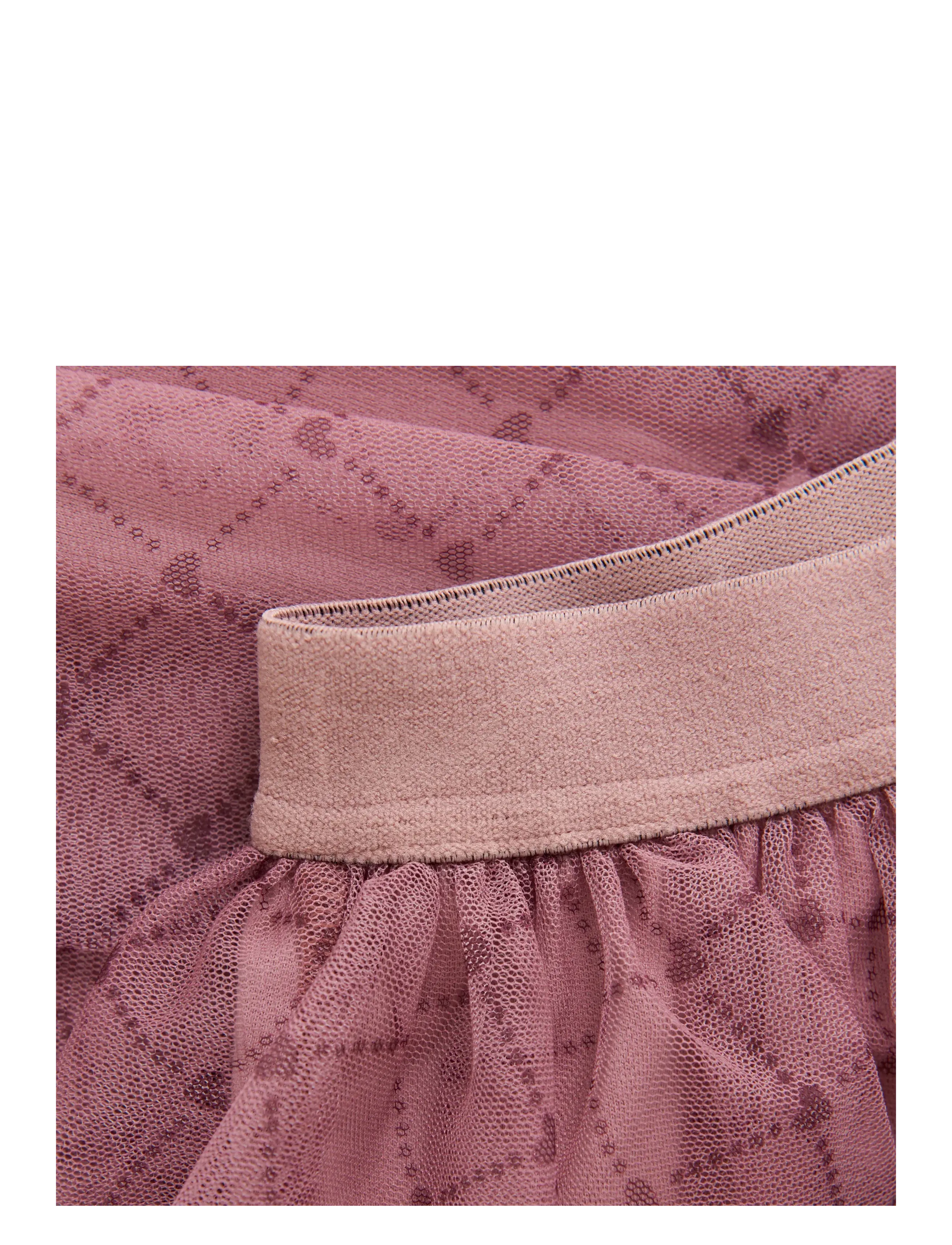 Creamie - Skirt Heart Mesh - nederdele - woodrose - 2