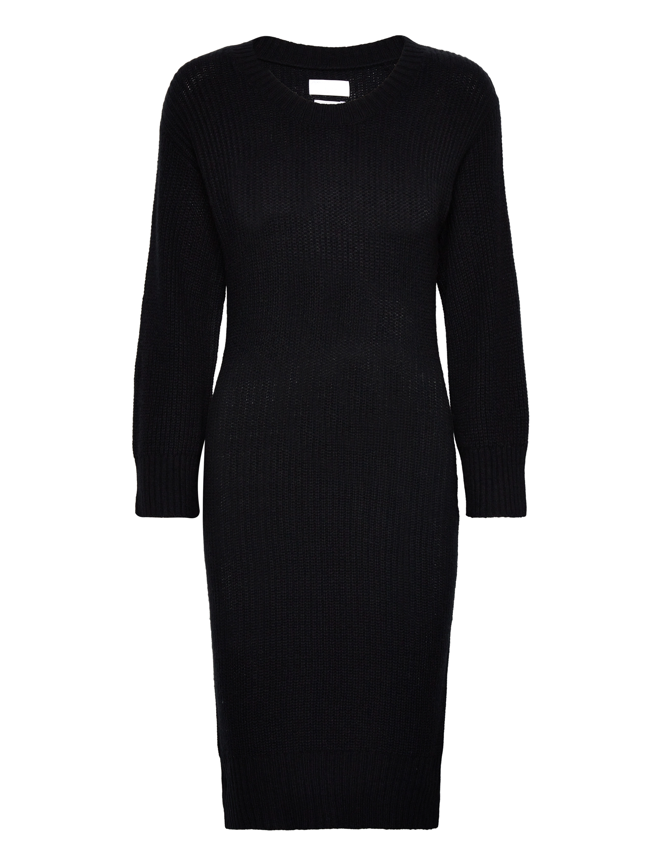 Evelyn Knit Dress - BLACK