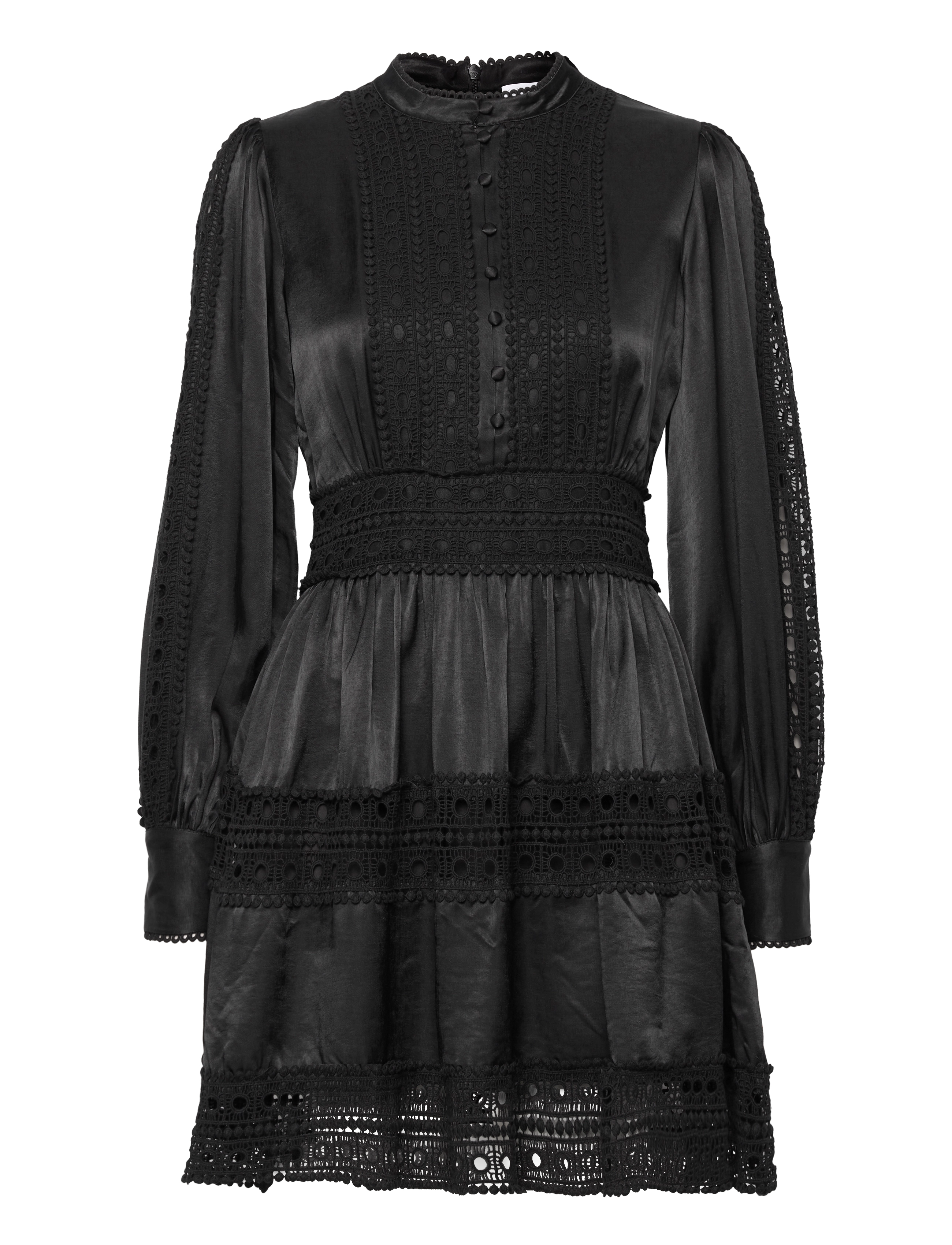 Creative Collective Ida Dress - Klänningar - BLACK / black