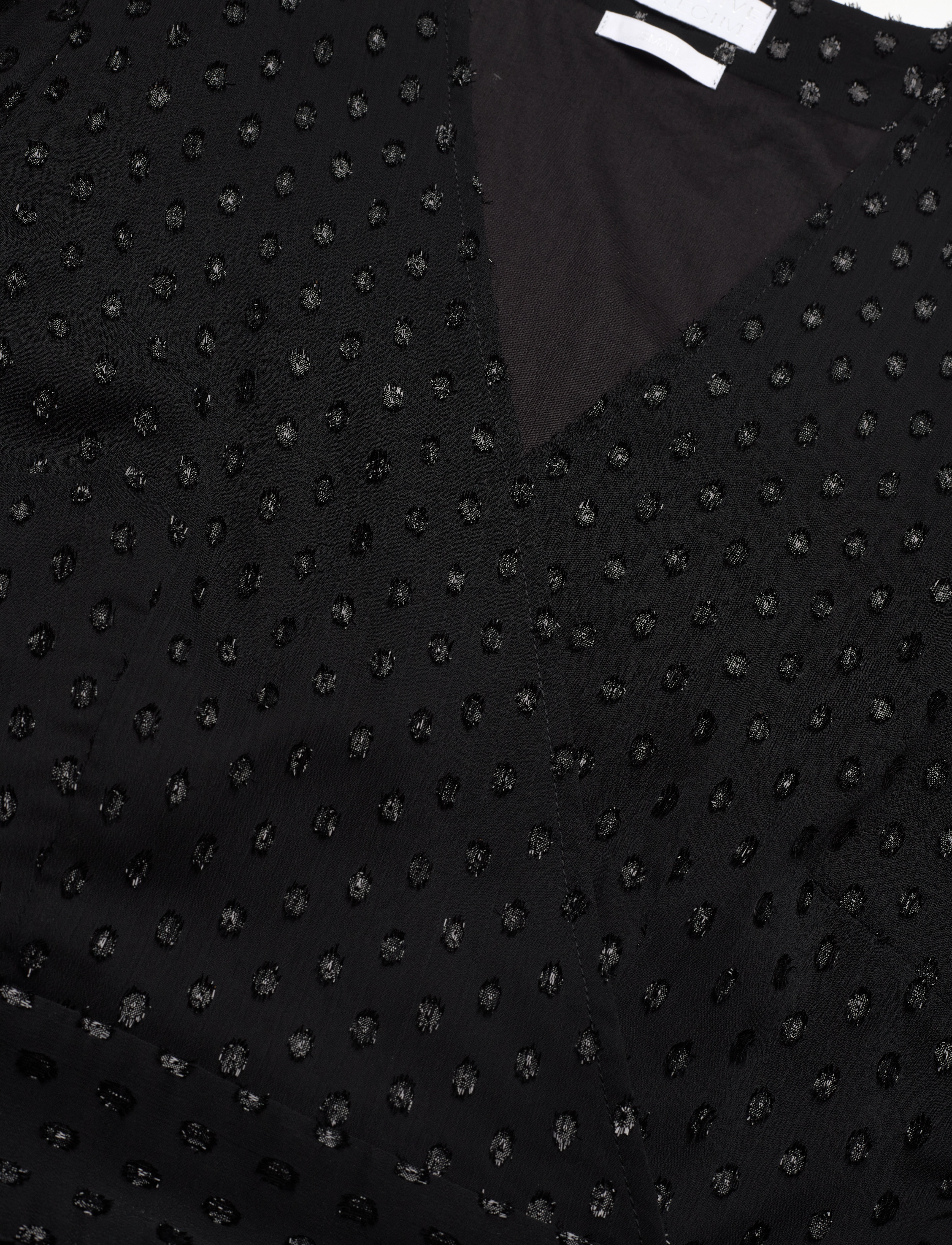 Creative Collective - Synne Wrap Dress - kurze kleider - black - 5