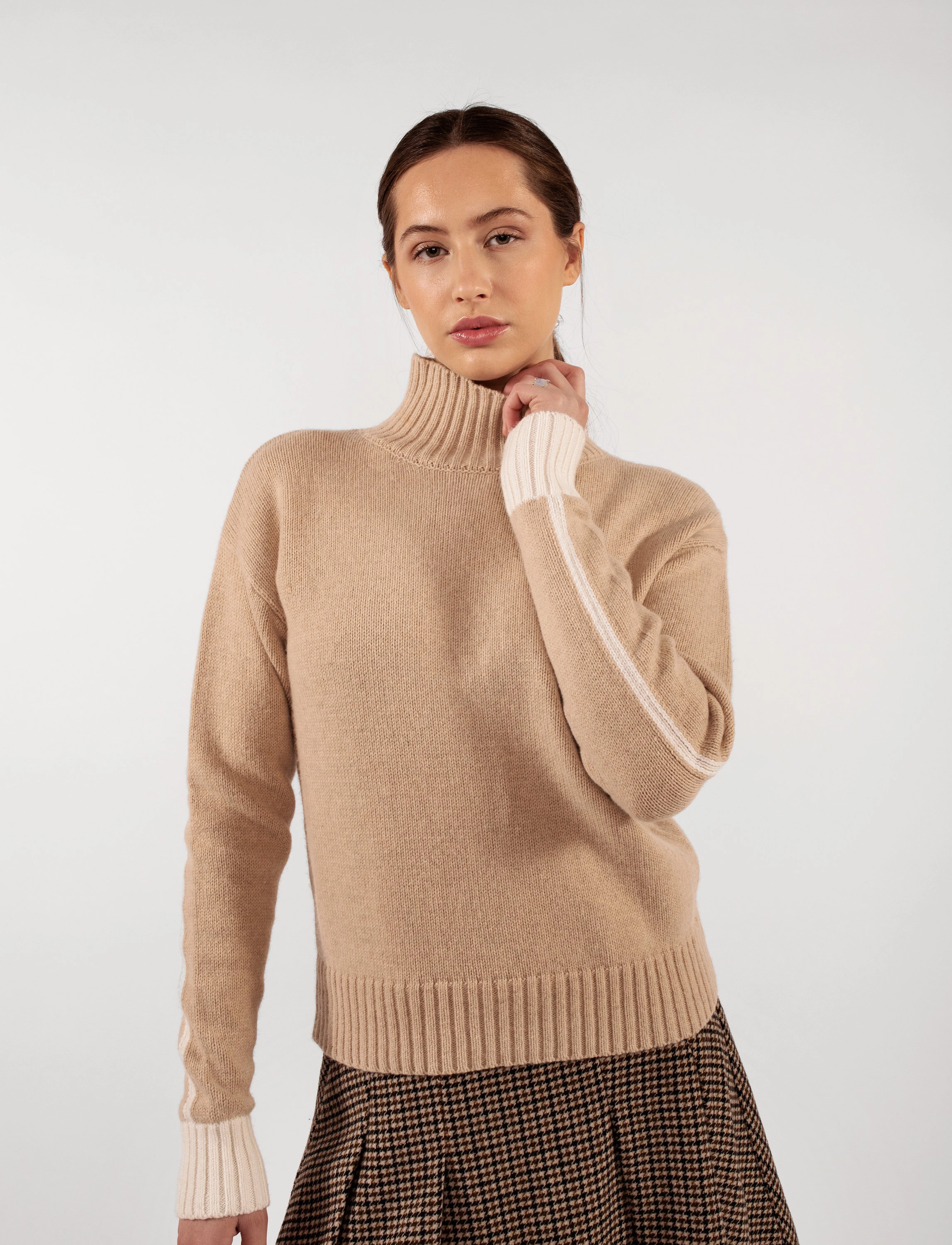 Creative Collective - Valerie Turtleneck - humus - 2