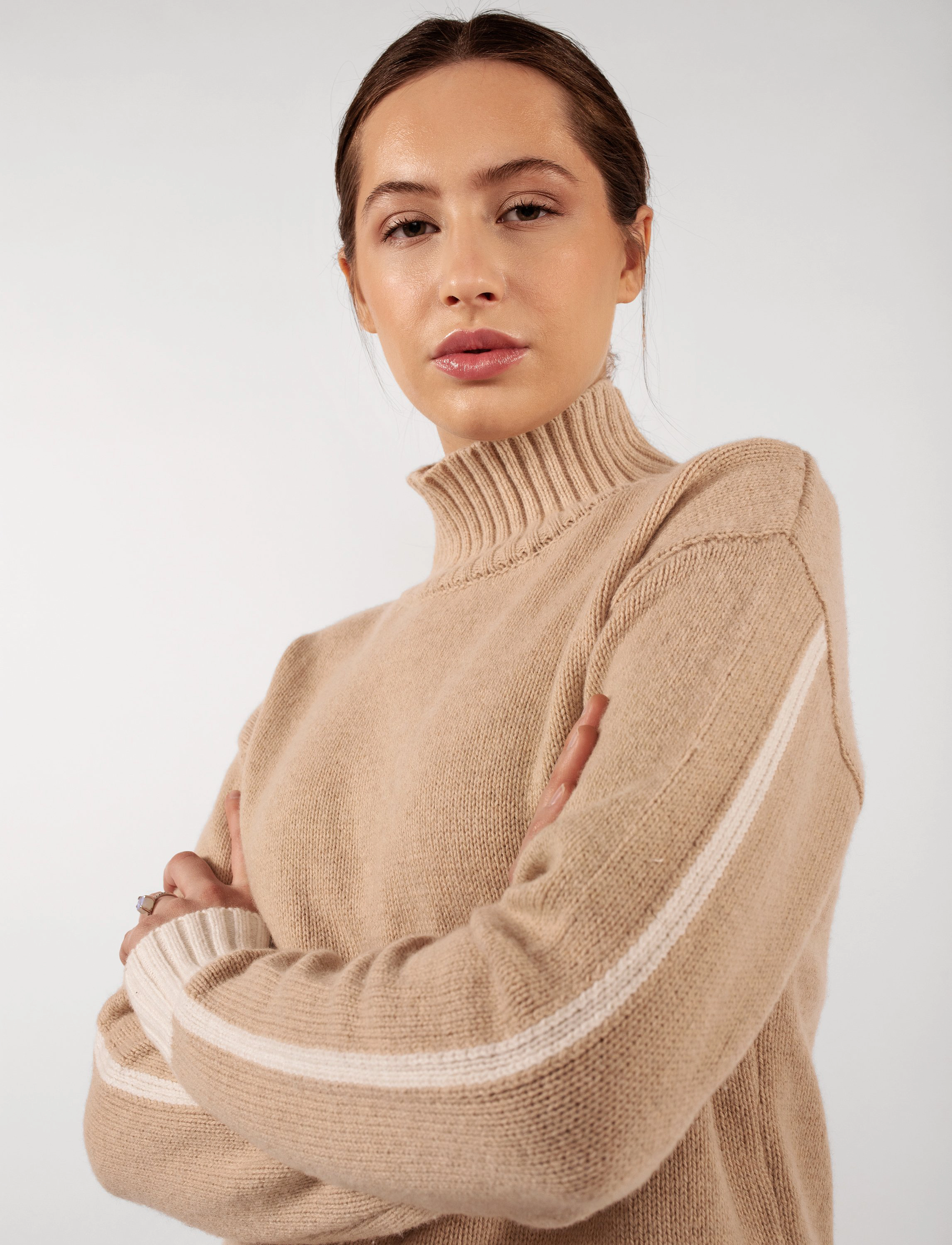 Creative Collective - Valerie Turtleneck - humus - 4