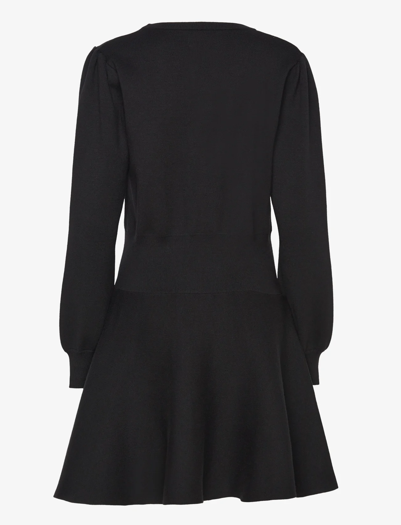Creative Collective - Desiree Dress - stickade klänningar - black - 1