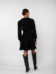 Creative Collective - Desiree Dress - stickade klänningar - black - 3