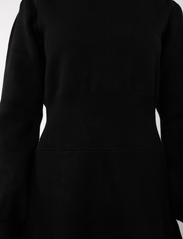 Creative Collective - Desiree Dress - stickade klänningar - black - 4