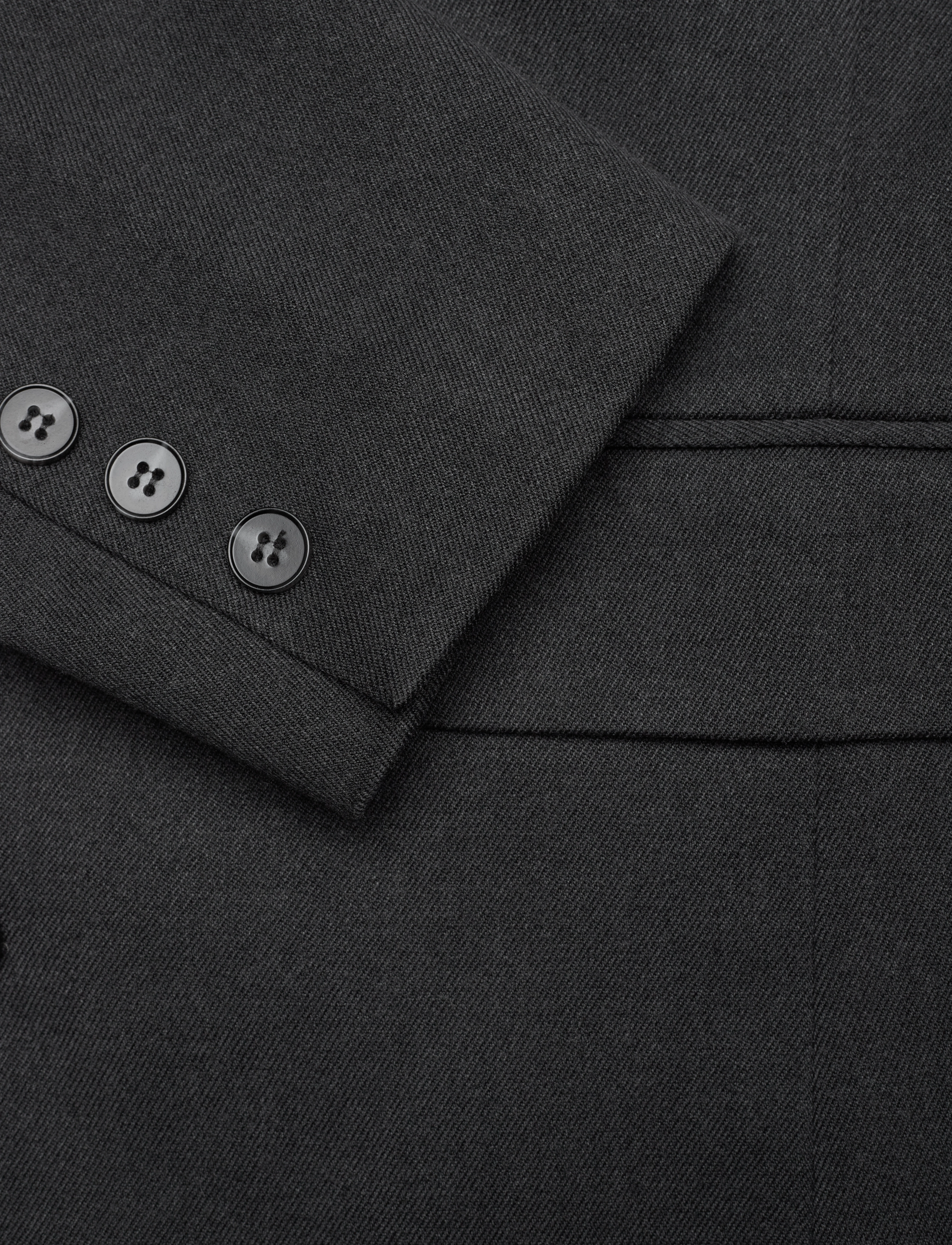 Creative Collective - Lily Blazer - dubbelknäppta kavajer - dark gray - 3