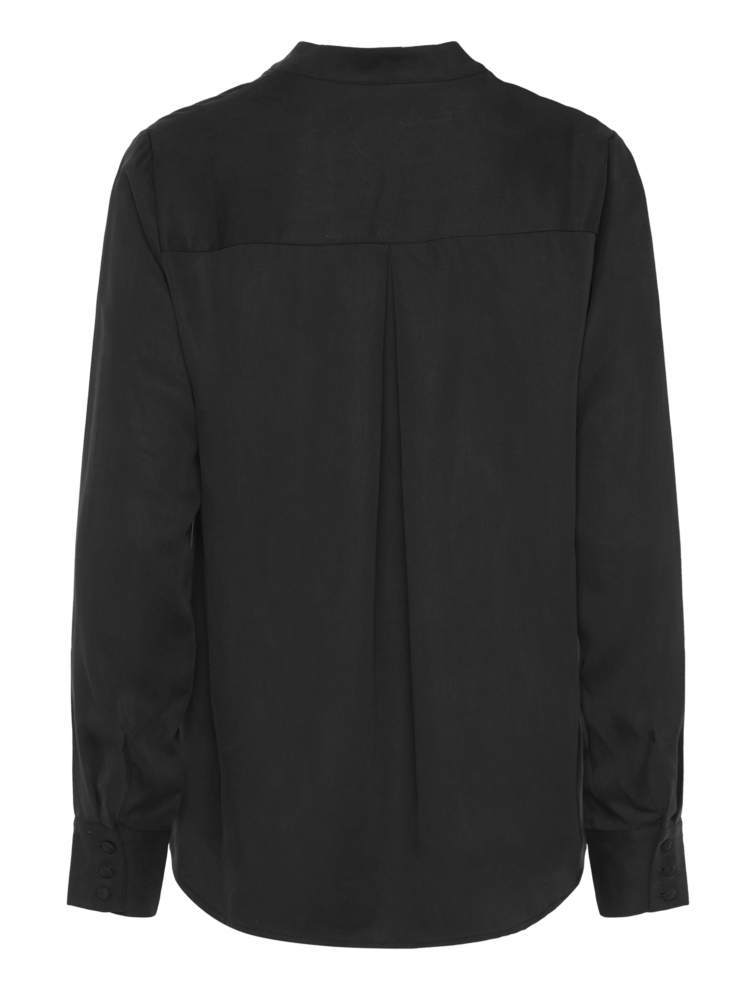 Creative Collective - Marion Blouse - langärmlige blusen - black - 1