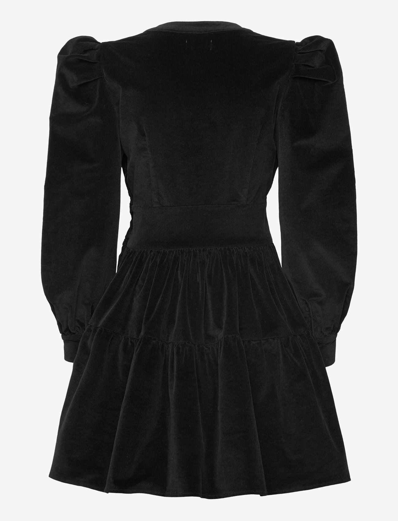 Creative Collective - Isabella Corduroy Dress - kurze kleider - black - 1