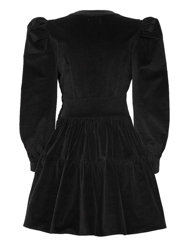 Creative Collective - Isabella Corduroy Dress - kurze kleider - black - 1