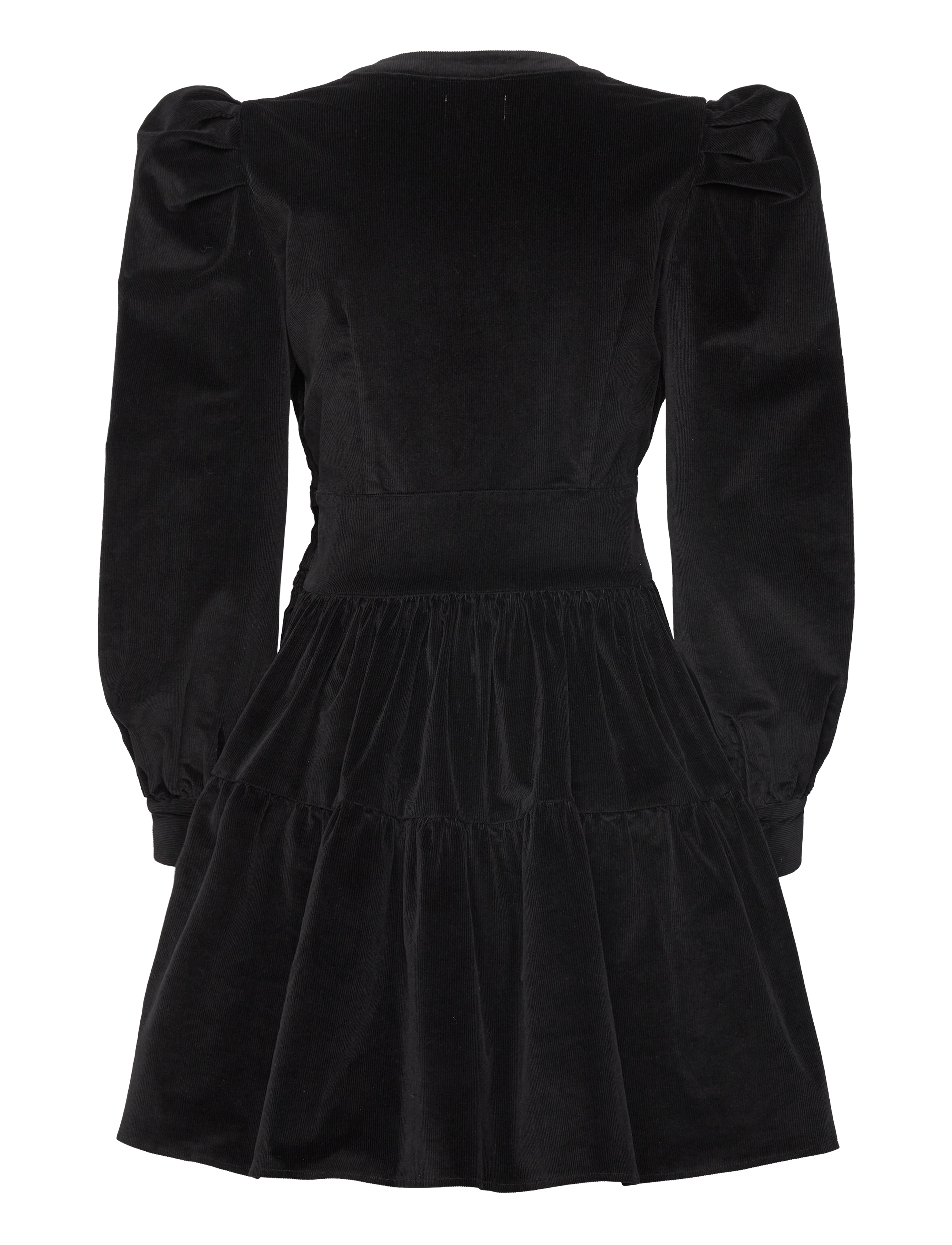 Creative Collective - Isabella Corduroy Dress - black - 1