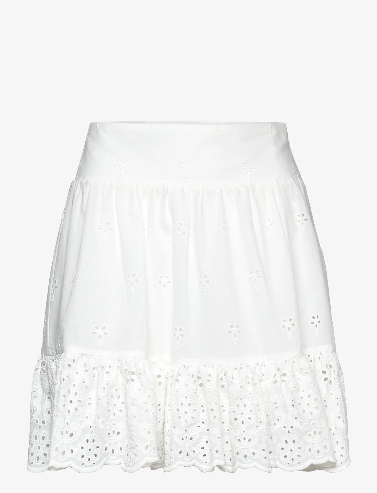 Creative Collective - Paris Skirt - kurze röcke - white - 0