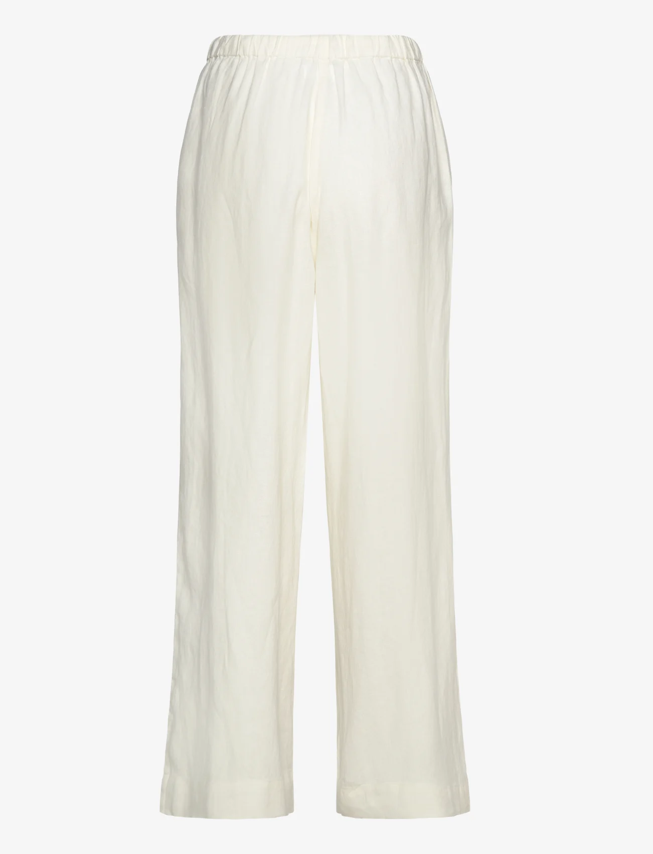 Creative Collective - Alana Pants - linen trousers - white - 1