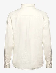 Creative Collective - Agnes oversized Linen Shirt - pellavakauluspaidat - white - 1