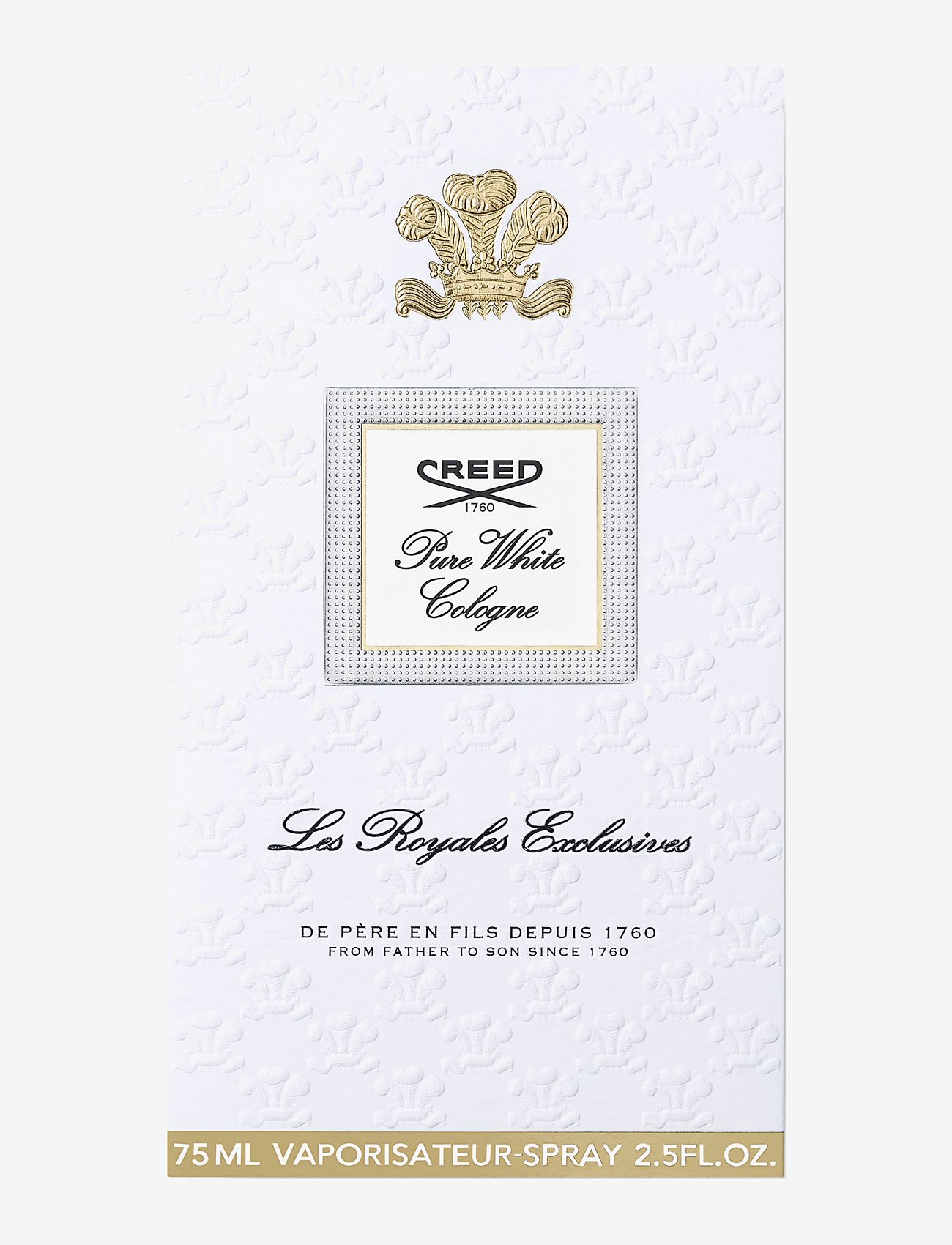 Creed - Royal Exclusives Pure White Cologne 75 ml - unisex - clear - 1