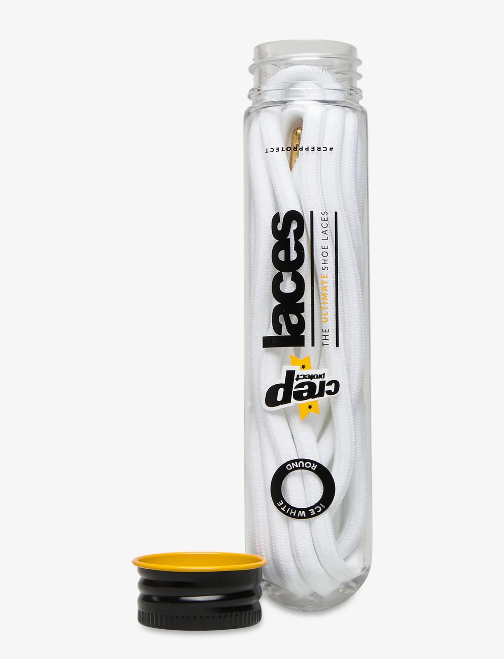 Crep Protect - Crep Protect Round Laces - skobeskyttelse - white - 2