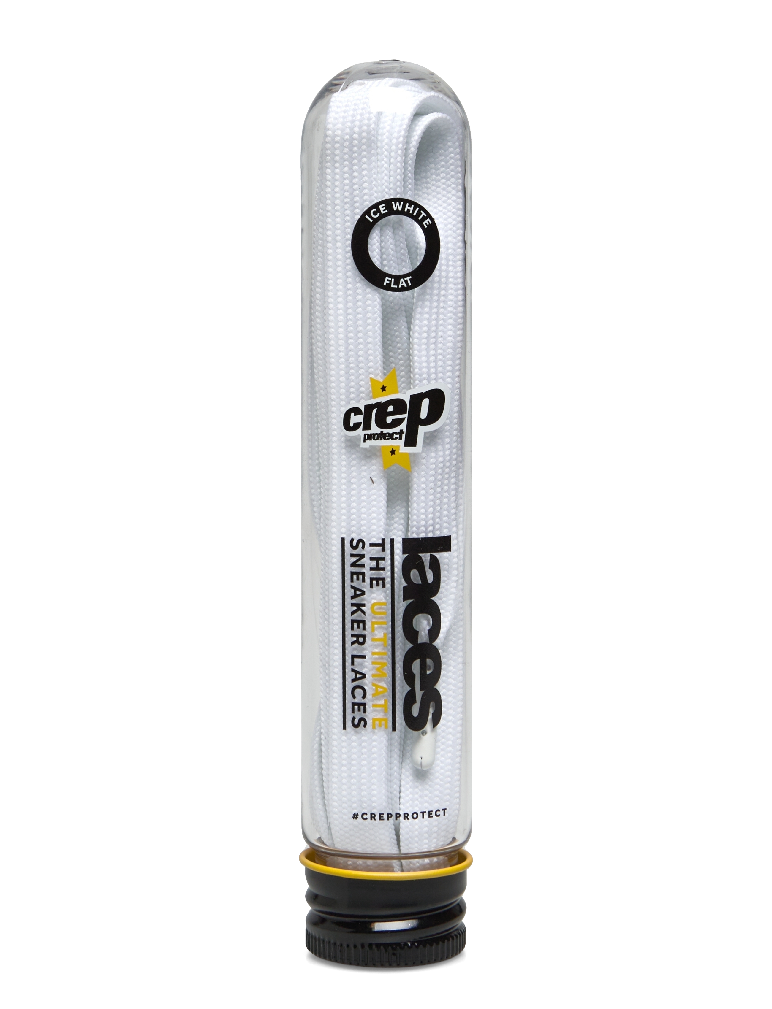 Crep Protect Crep Protect Flat Laces - Skotilbehør - WH / white