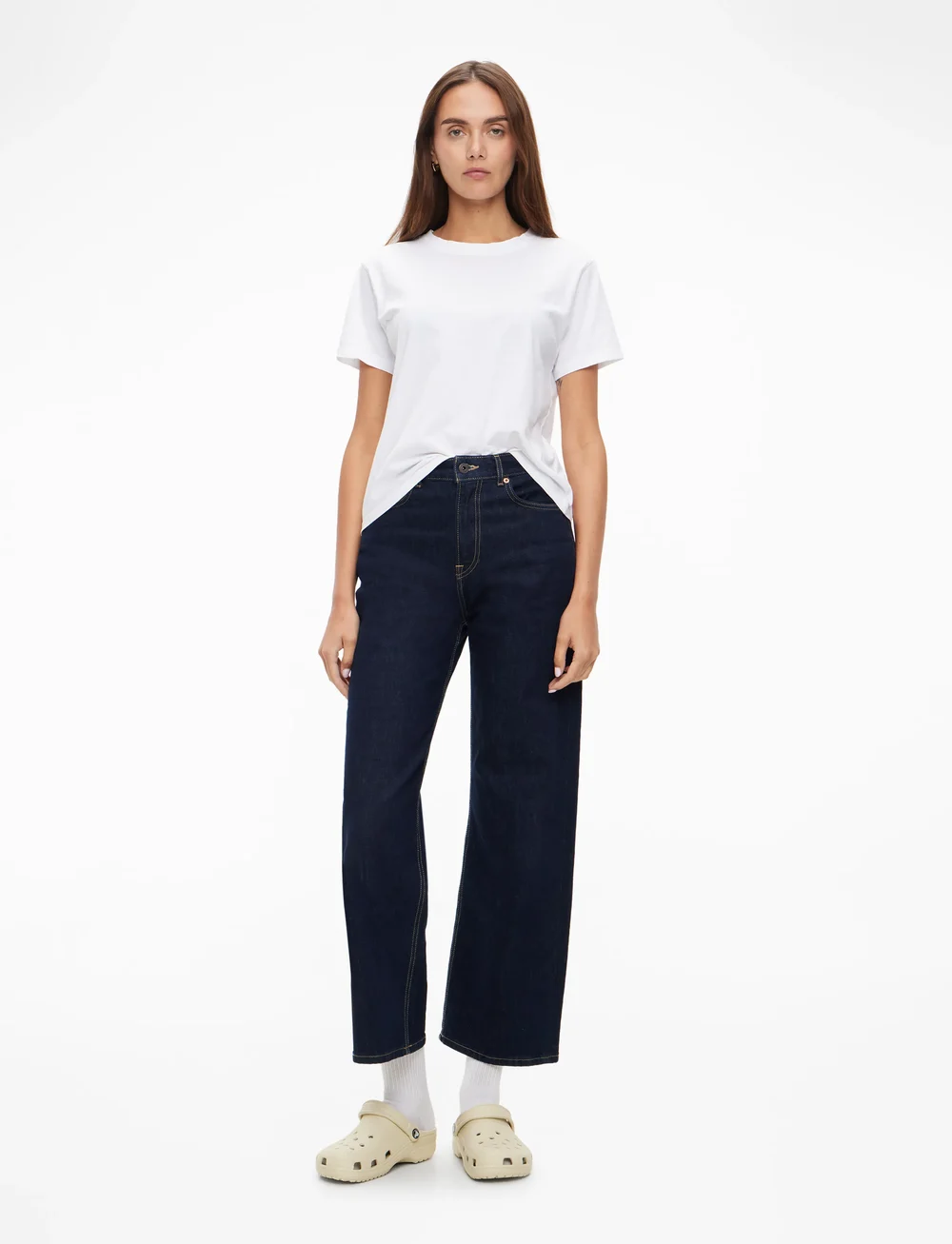 Crocs - Classic - tagant lahtised kingad ja kotad - bone - 2