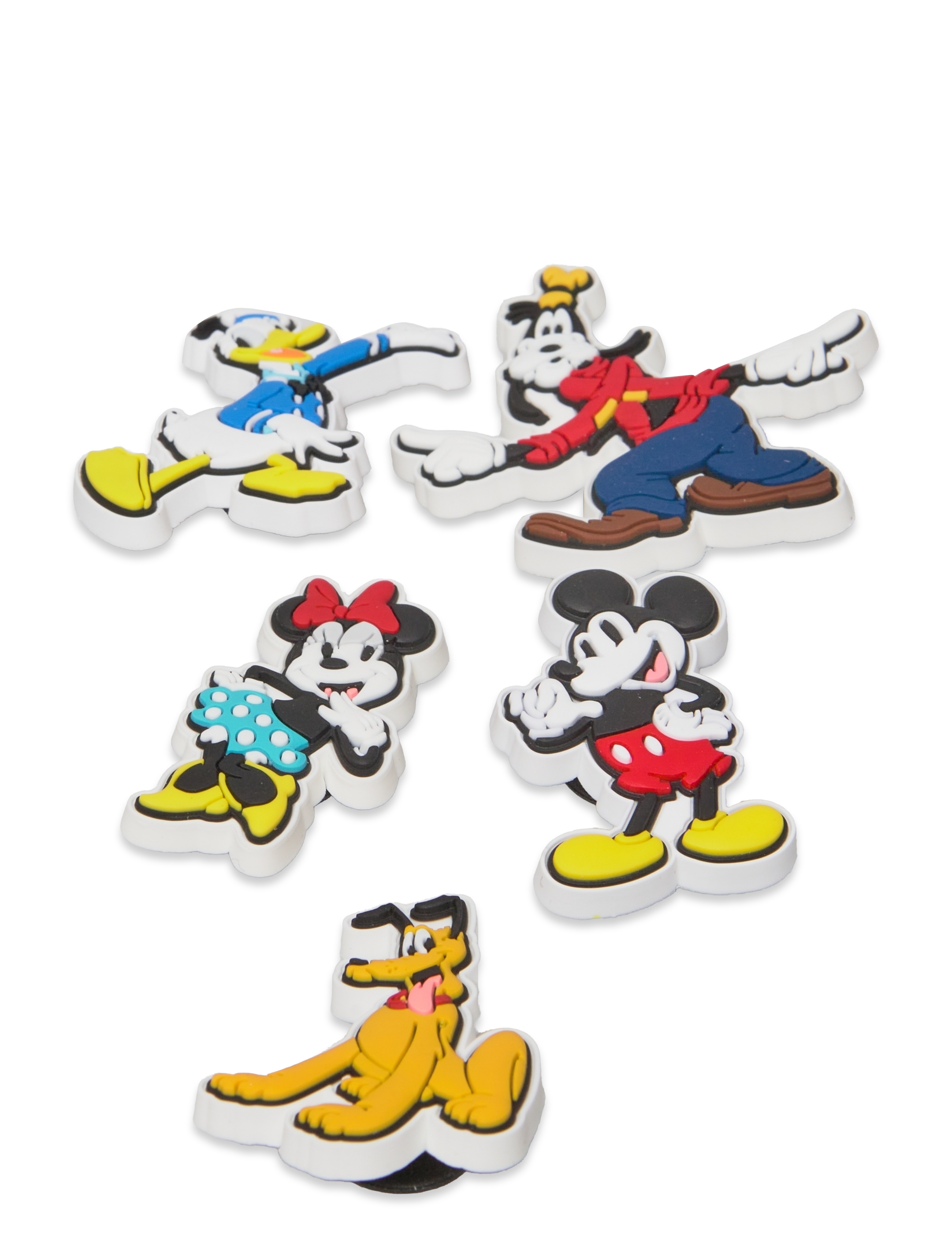 Crocs DisneyMickeyFriends5Pack - Skotilbehør - WHITE / multi