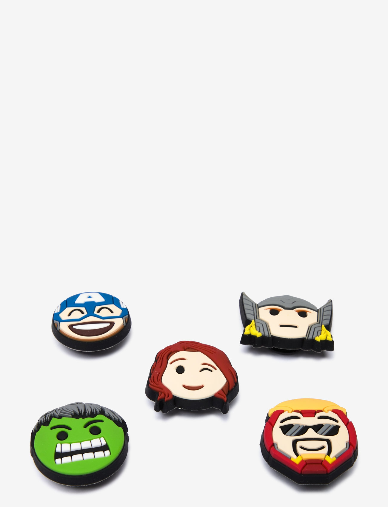 Crocs - Avengers Emojis 5 Pack - die niedrigsten preise - white - 1