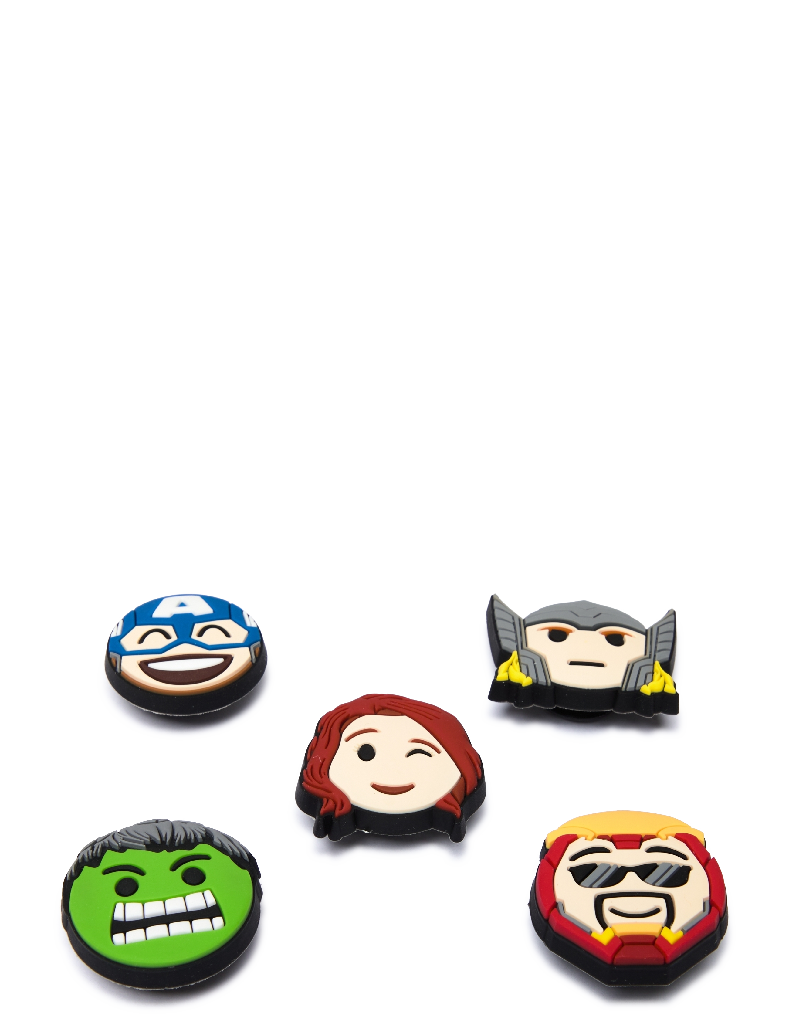 Crocs - Avengers Emojis 5 Pack - sommerschnäppchen - white - 1