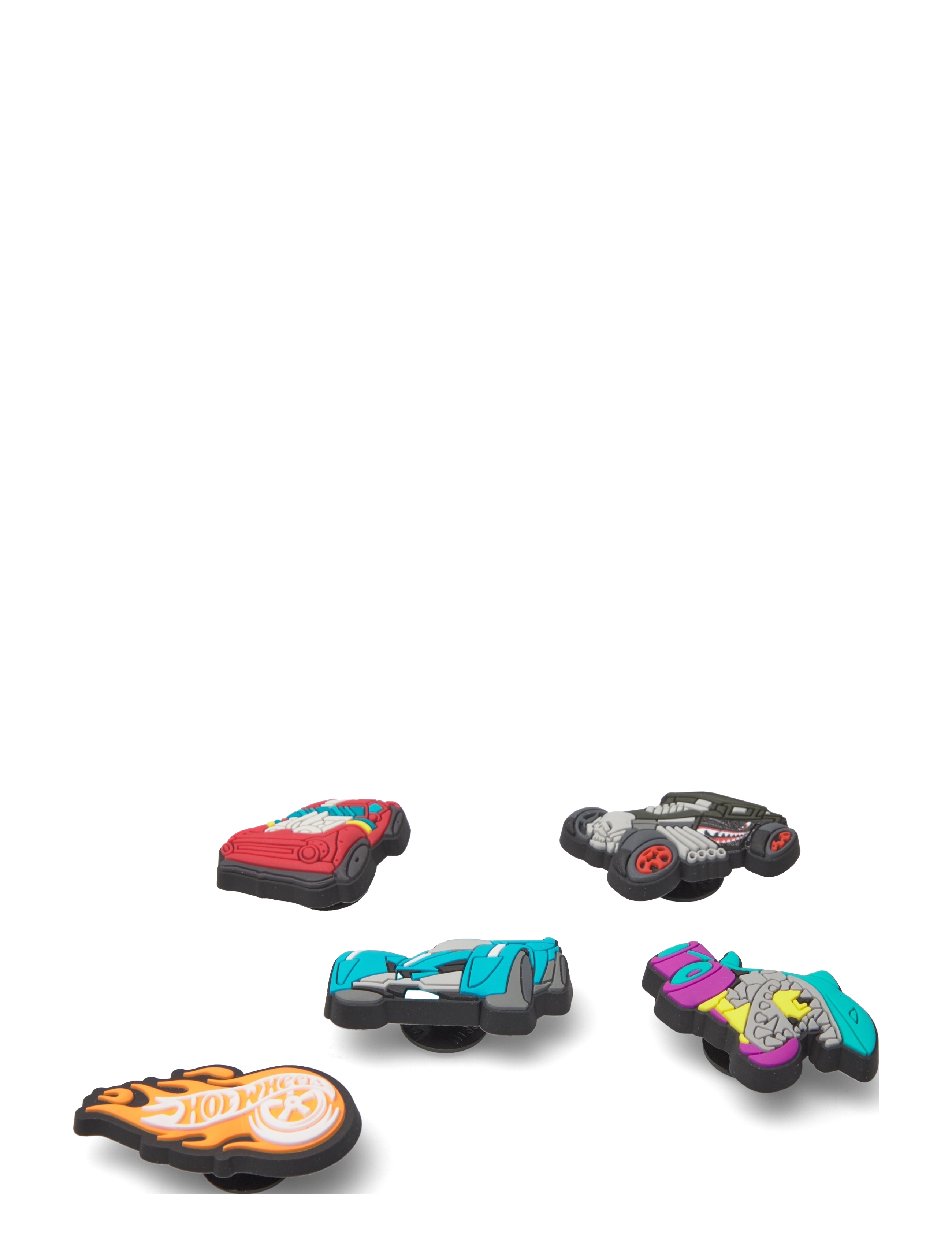 Crocs Hot Wheels 5Pck - Skotilbehør - WHITE / multi