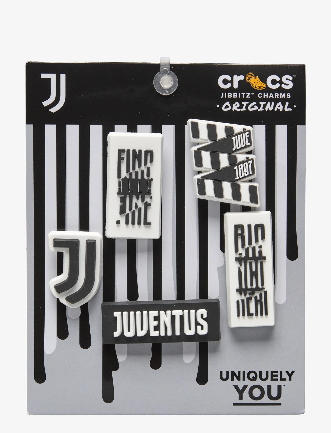 Crocs - Juventus 5Pck - de laveste prisene - white - 0