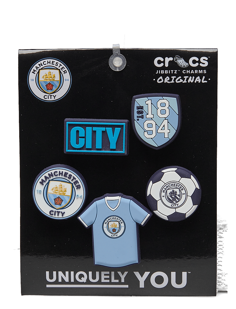 Crocs - Manchester City 5Pck - shoe accessories - white - 0