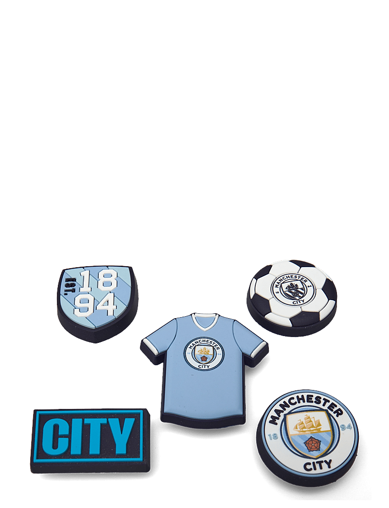 Crocs - Manchester City 5Pck - shoe accessories - white - 1