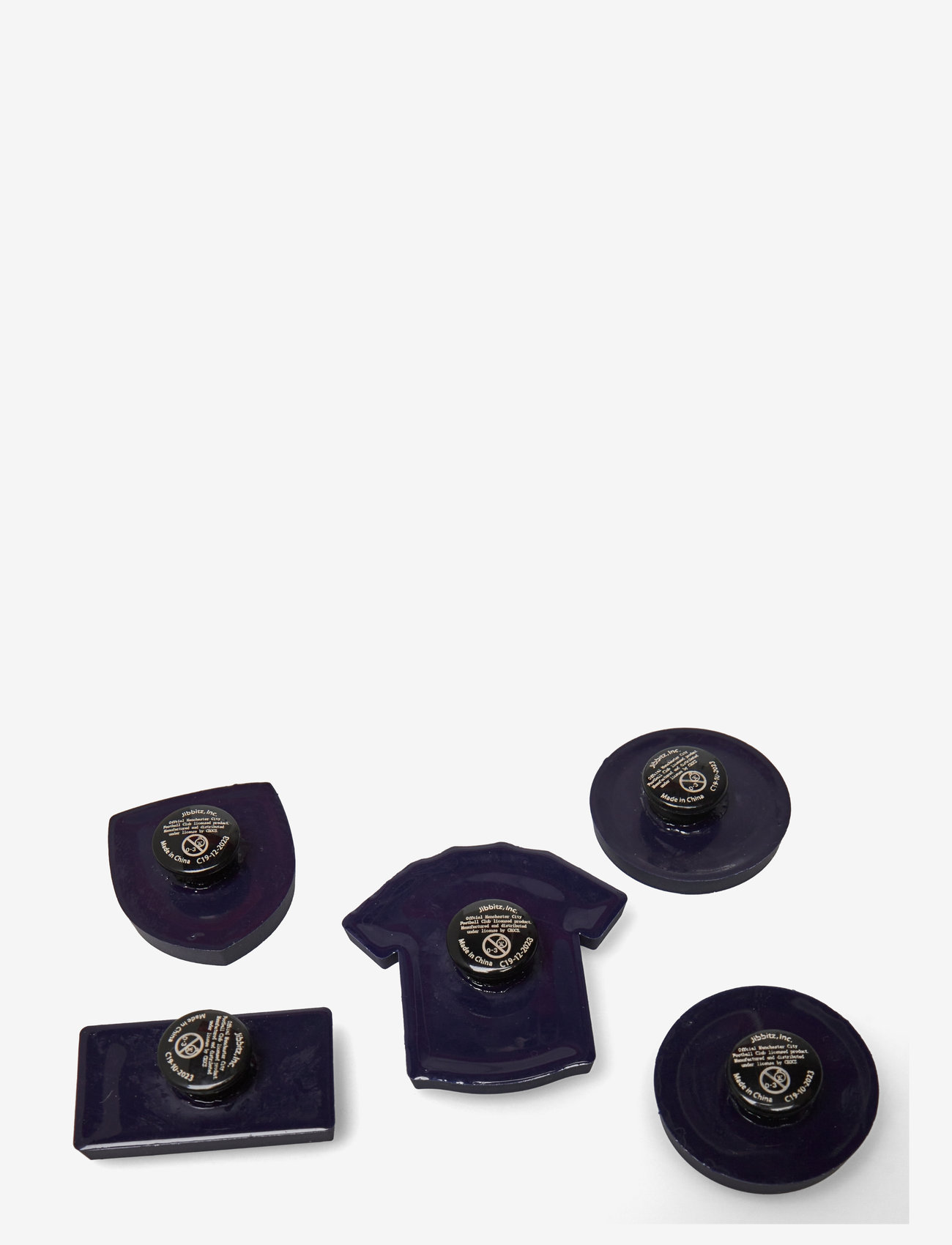 Crocs - Manchester City 5Pck - shoe accessories - white - 2