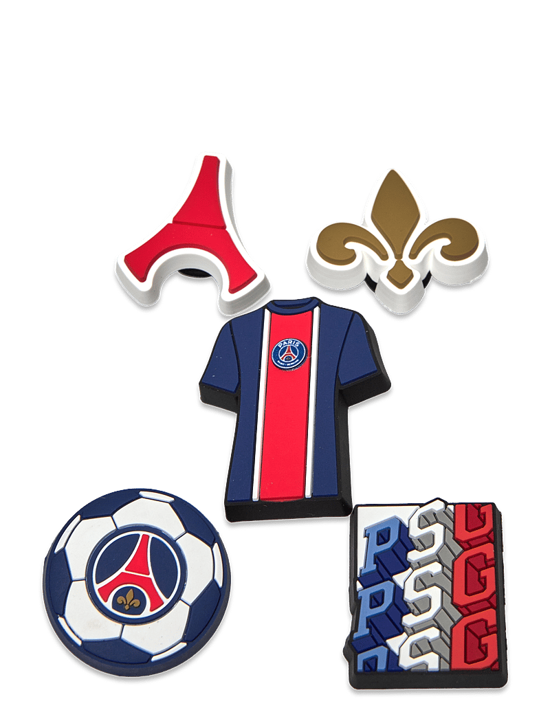 Crocs - Paris St Germain 5Pck - skotilbehør - white - 0