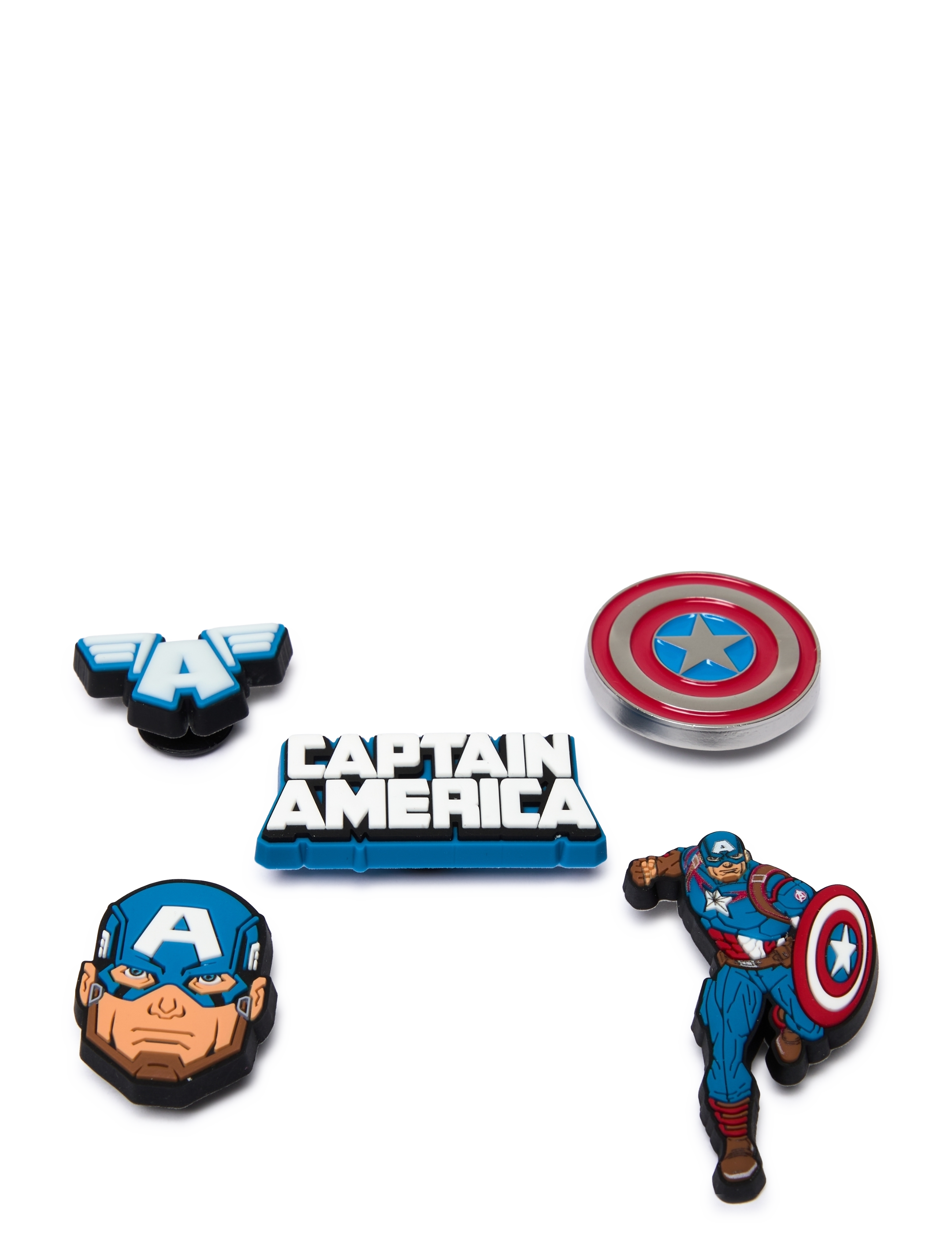 Crocs - Captain America 5Pck - sommerschnäppchen - white - 1
