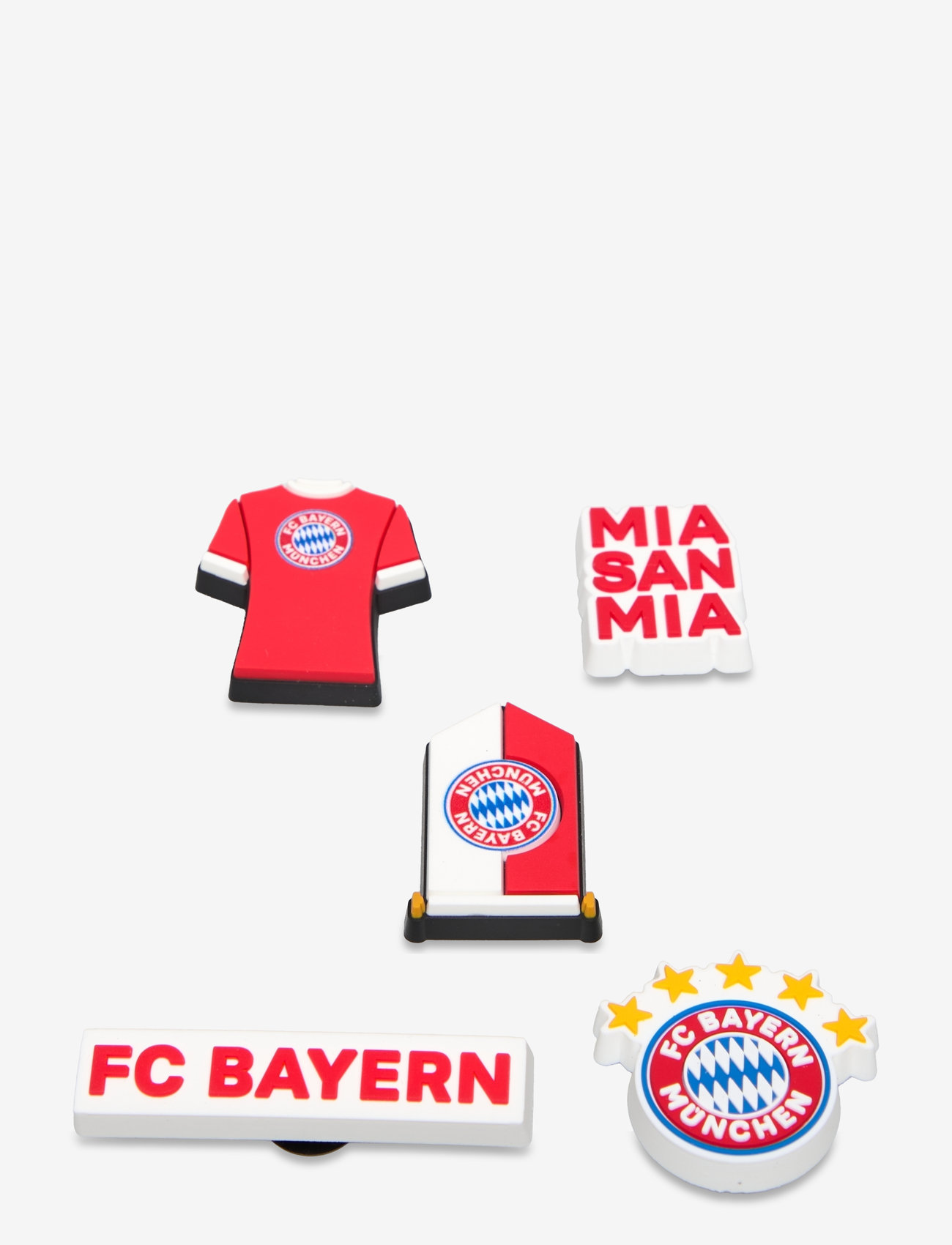 Crocs - Bayern FC 5Pck - laveste priser - white - 0