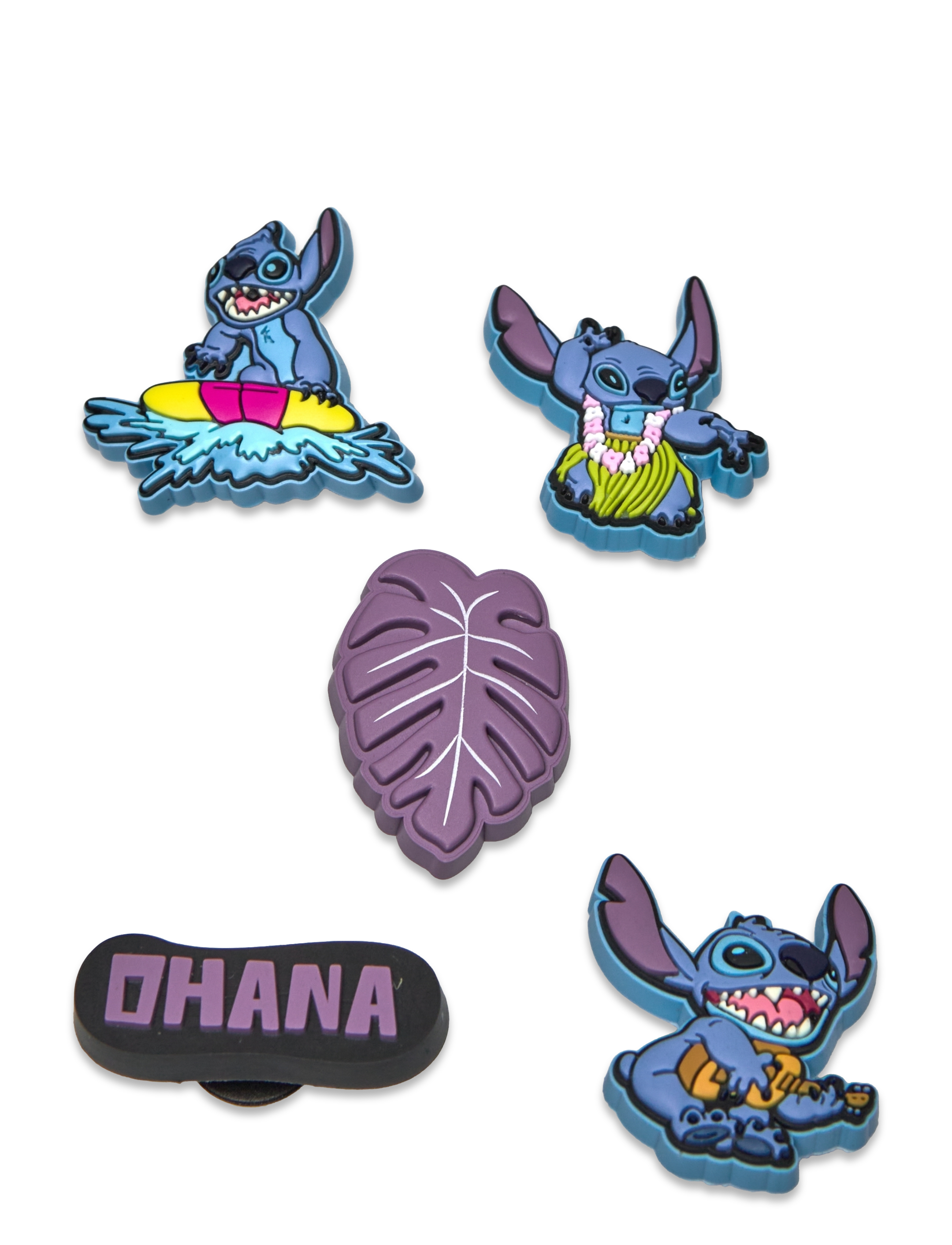 Crocs Stitch Tropical 5Pck - Schuhe - WHITE / multi