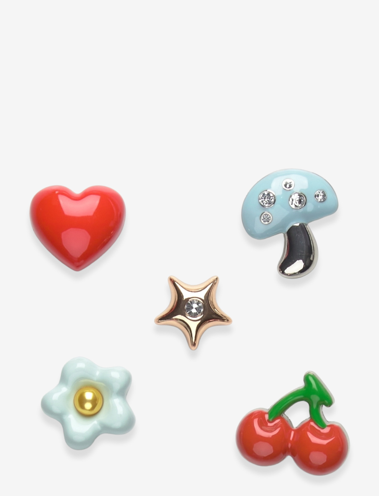 Crocs - Puffy Metals 5 Pack - clogs - white - 0