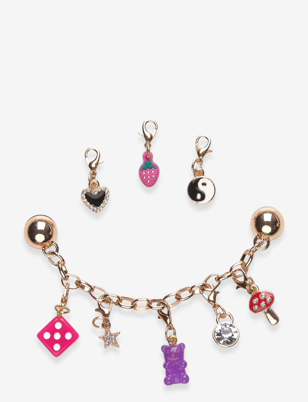 Crocs - Custom Charm Chain 5 Pack - laveste priser - white - 0