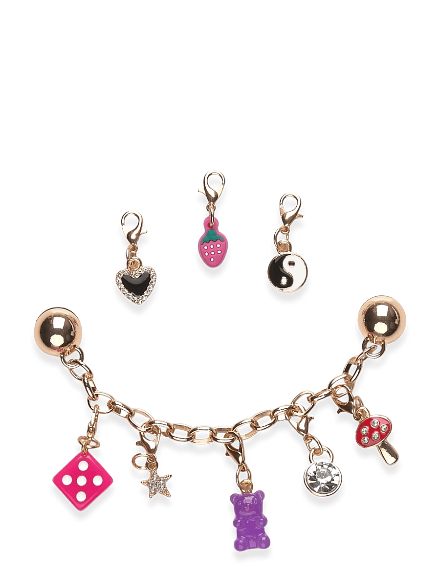 Crocs - Custom Charm Chain 5 Pack - clog-kengät - white - 0