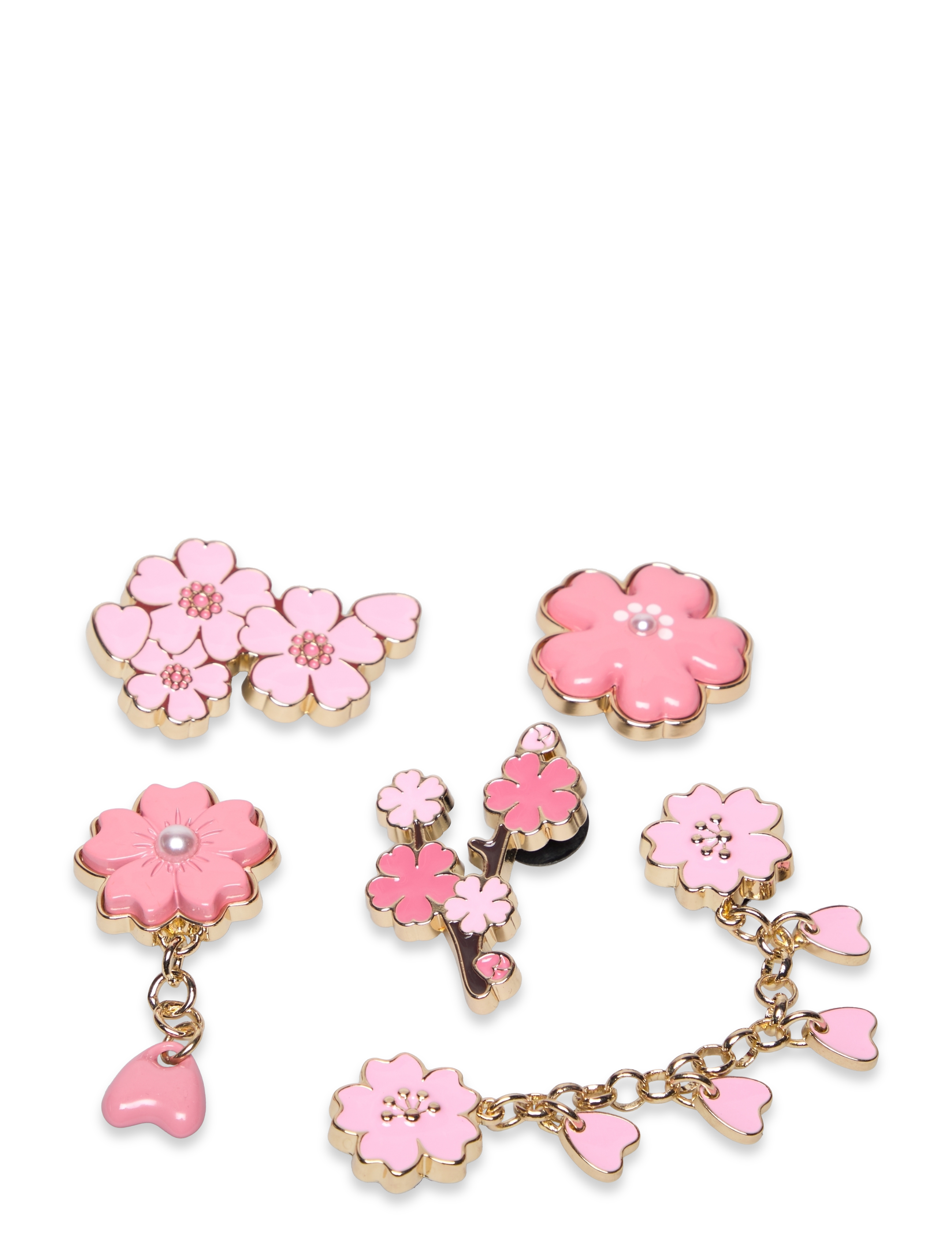 Crocs - Blooming Cherry Blossom 5 Pack - schuhzubehör - white - 0